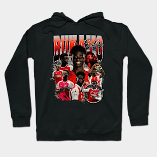 Bukayo Saka Retro Bootleg Hoodie